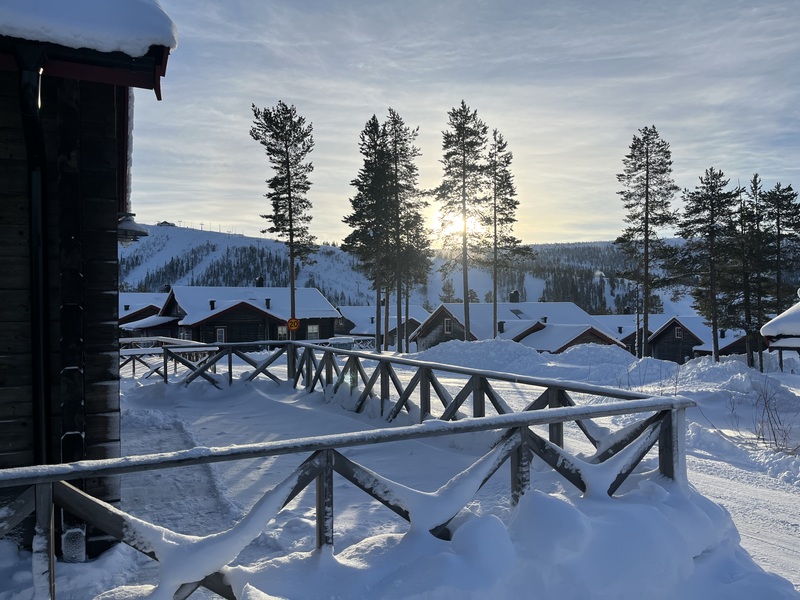 Altan med utsikt över HUndfjället